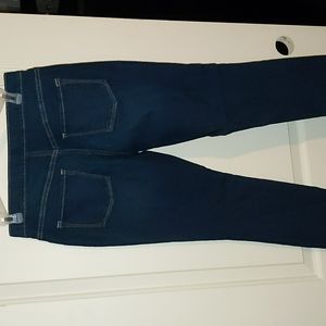 NWOT Old Navy girls skinny pull on dark wash jeggings
